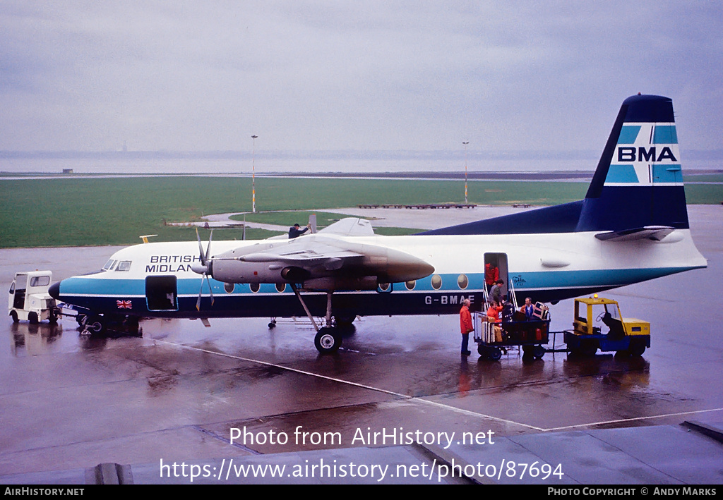 Aircraft Photo of G-BMAE | Fokker F27-200 Friendship | British Midland Airways - BMA | AirHistory.net #87694