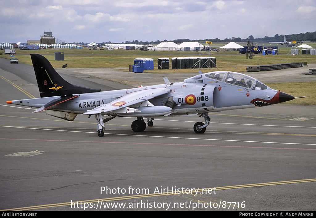 Aircraft Photo of VAE.1-2 | Hawker Siddeley TAV-8S Matador | Spain - Navy | AirHistory.net #87716