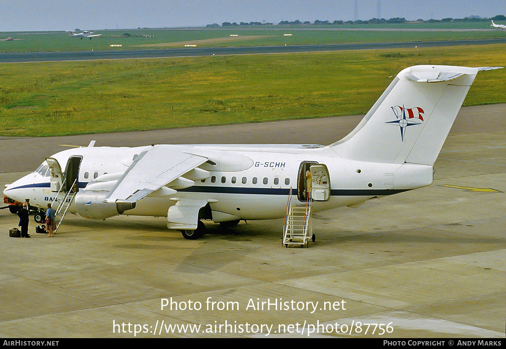 Aircraft Photo of G-SCHH | British Aerospace BAe-146-100 | Dan-Air London | AirHistory.net #87756