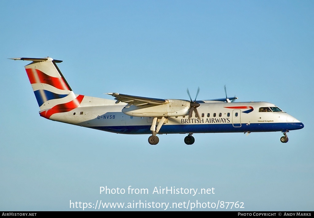 Aircraft Photo of G-NVSB | Bombardier DHC-8-311Q Dash 8 | British Airways | AirHistory.net #87762