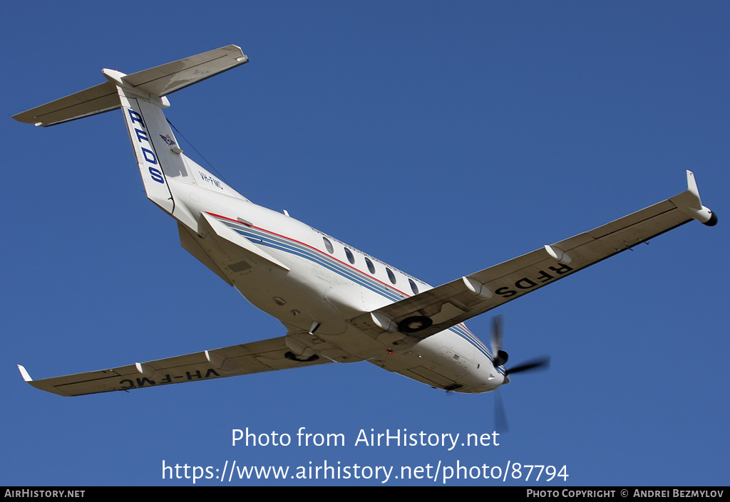 Aircraft Photo of VH-FMC | Pilatus PC-12 | Royal Flying Doctor Service - RFDS | AirHistory.net #87794