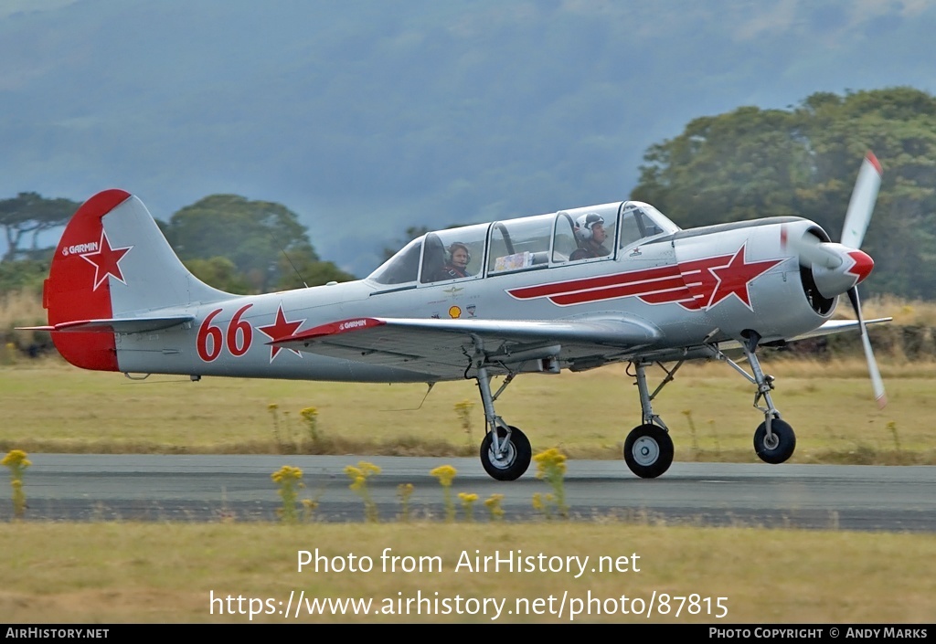 Aircraft Photo of G-YAKN | Yakovlev Yak-52 | Soviet Union - Air Force | AirHistory.net #87815