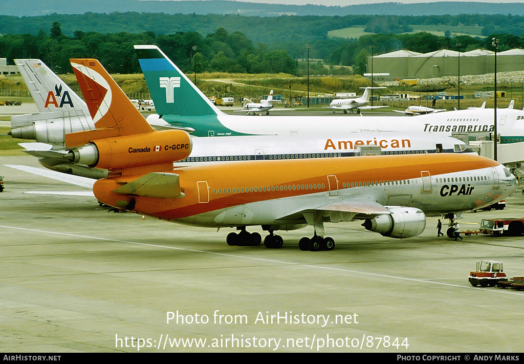 Aircraft Photo of C-GCPC | McDonnell Douglas DC-10-30 | CP Air | AirHistory.net #87844