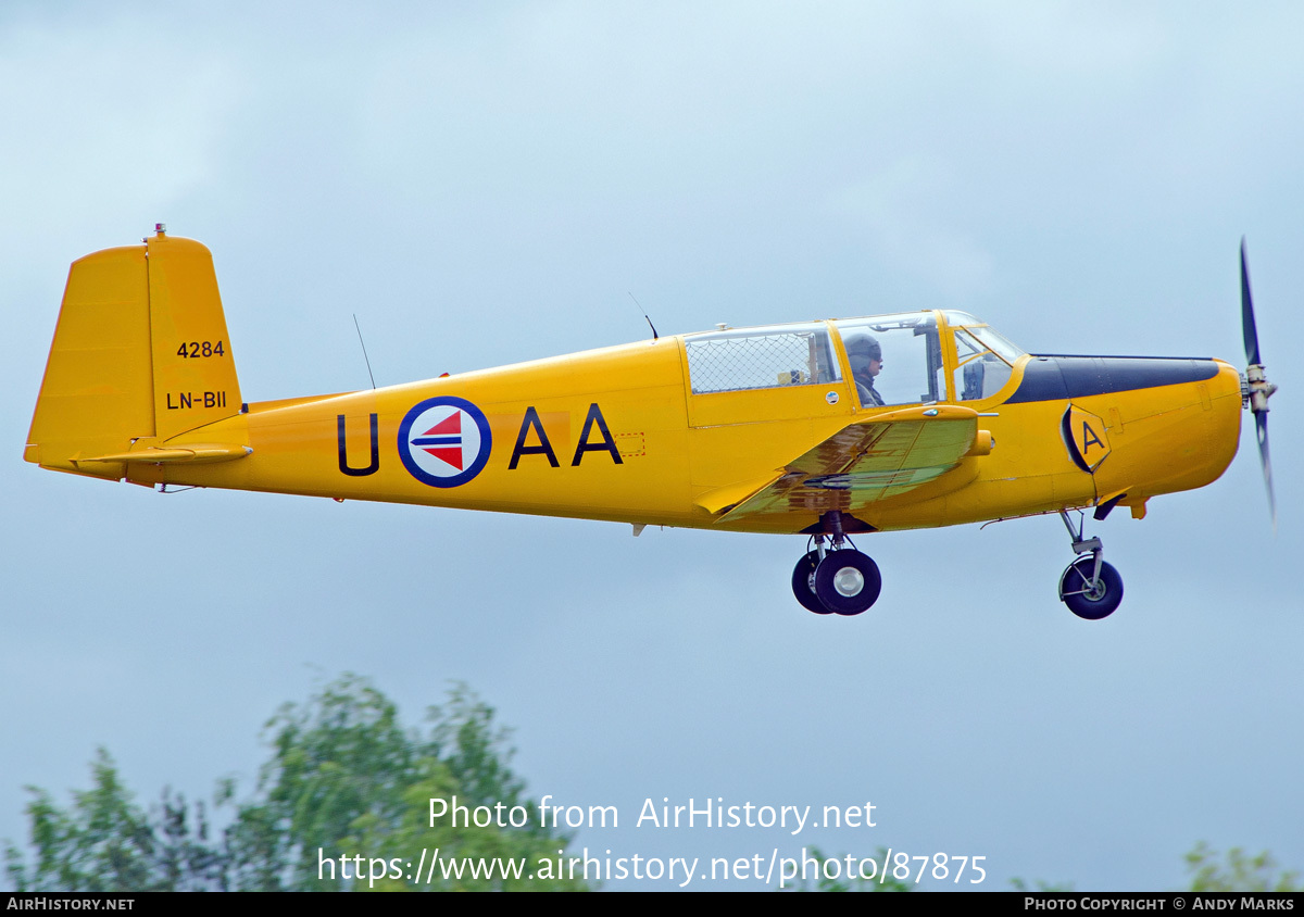 Aircraft Photo of LN-BII / 4284 | Saab 91B Safir | Norway - Air Force | AirHistory.net #87875