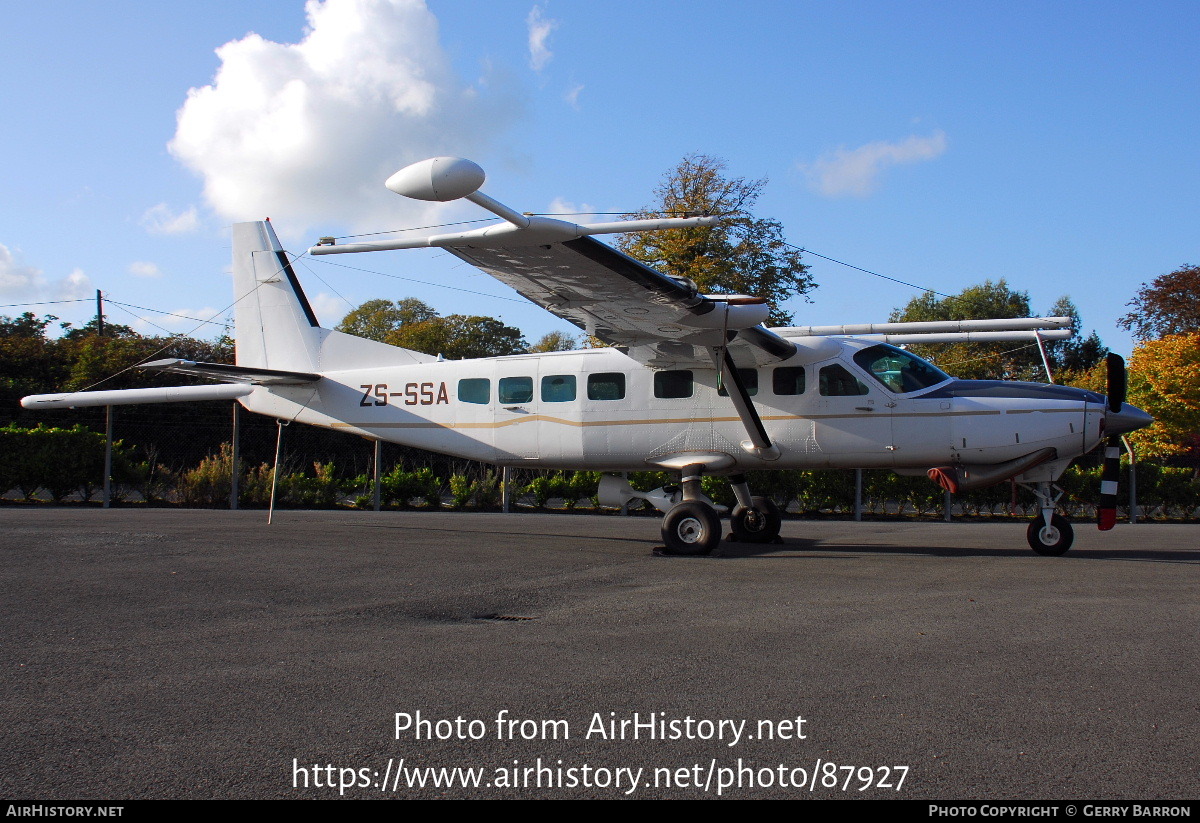 Aircraft Photo of ZS-SSA | Cessna 208B Grand Caravan | Fugro Airborne Surveys | AirHistory.net #87927