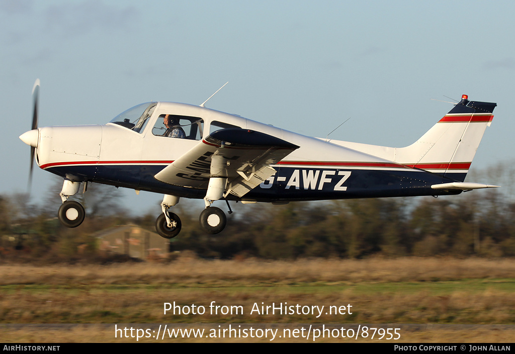 Aircraft Photo of G-AWFZ | Beech 19A Musketeer Sport | AirHistory.net #87955