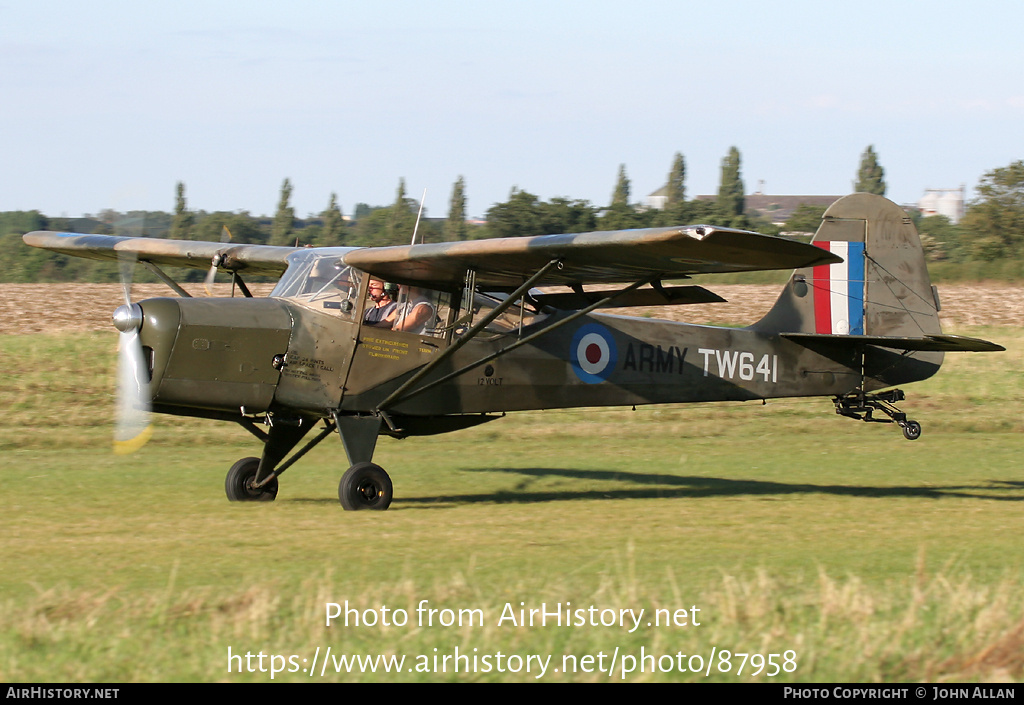 Aircraft Photo of G-ATDN | Beagle A-61 Terrier 2 | UK - Army | AirHistory.net #87958