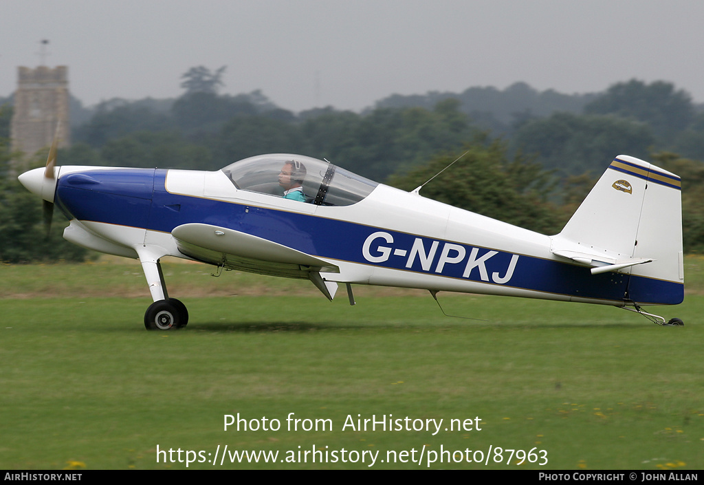 Aircraft Photo of G-NPKJ | Van's RV-6 | AirHistory.net #87963