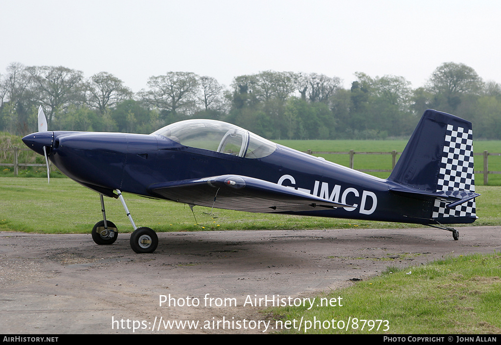 Aircraft Photo of G-IMCD | Van's RV-7 | AirHistory.net #87973