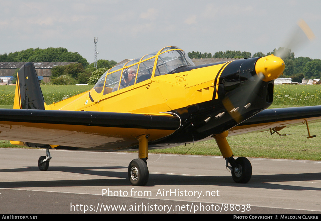 Aircraft Photo of G-EJGO | Zlin Z-226HE Trener 6 | AirHistory.net #88038