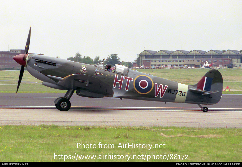 Aircraft Photo of G-HFIX / MJ730 | Supermarine 361 Spitfire LF9E | UK - Air Force | AirHistory.net #88172