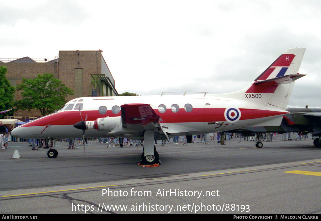 Aircraft Photo of XX500 | Scottish Aviation HP-137 Jetstream T1 | UK - Air Force | AirHistory.net #88193