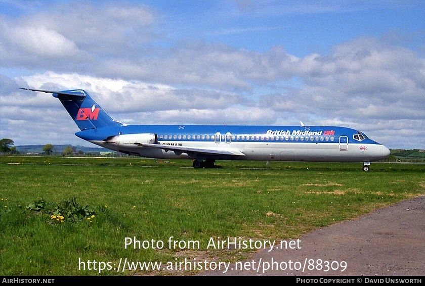 Aircraft Photo of G-BMAM | McDonnell Douglas DC-9-32 | British Midland Airways - BMA | AirHistory.net #88309