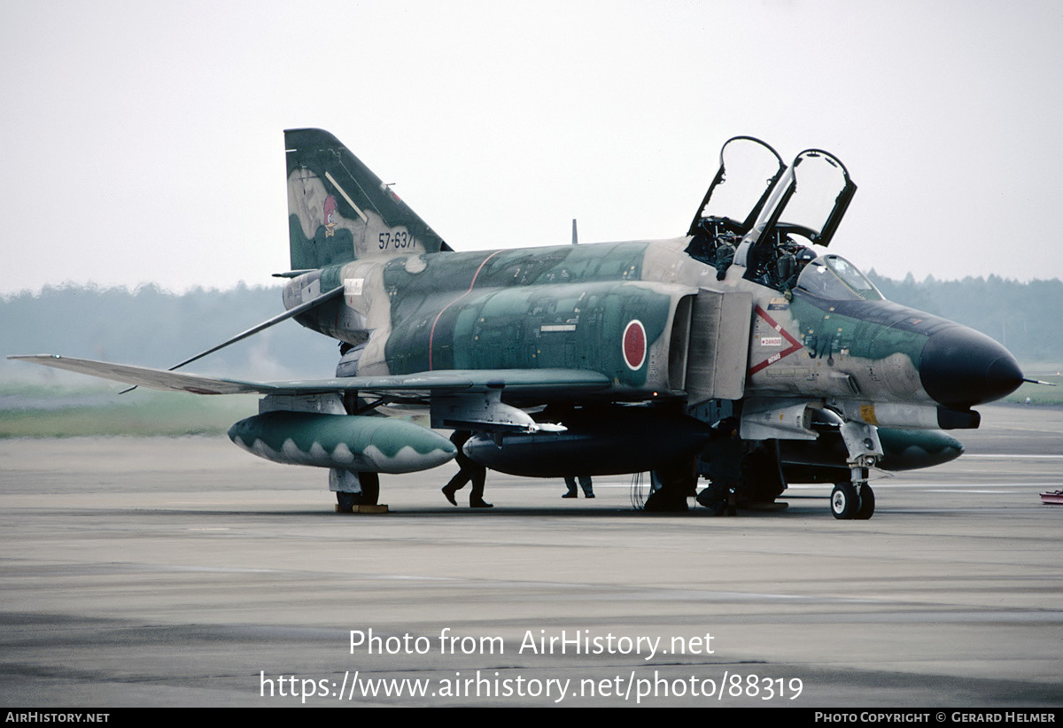 Aircraft Photo of 57-6371 | McDonnell Douglas RF-4EJ Kai Phantom II | Japan - Air Force | AirHistory.net #88319