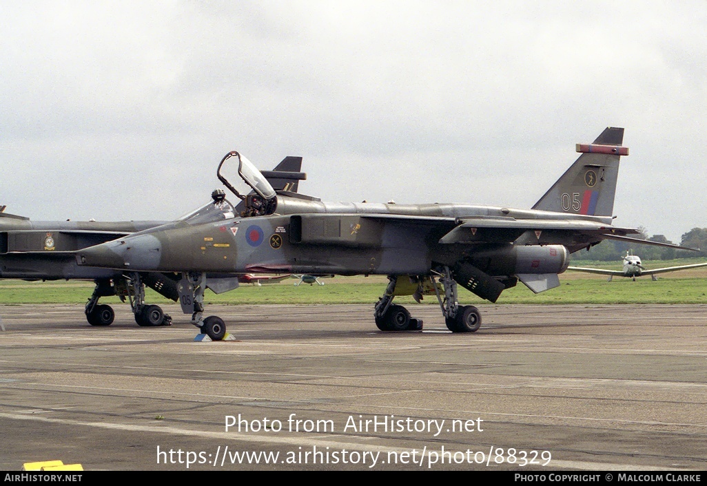 Aircraft Photo of XZ391 | Sepecat Jaguar GR1B | UK - Air Force | AirHistory.net #88329