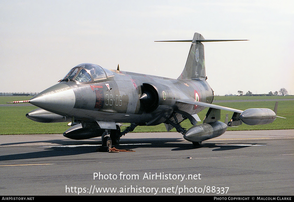 Aircraft Photo of MM6804 | Lockheed F-104S/ASA Starfighter | Italy - Air Force | AirHistory.net #88337