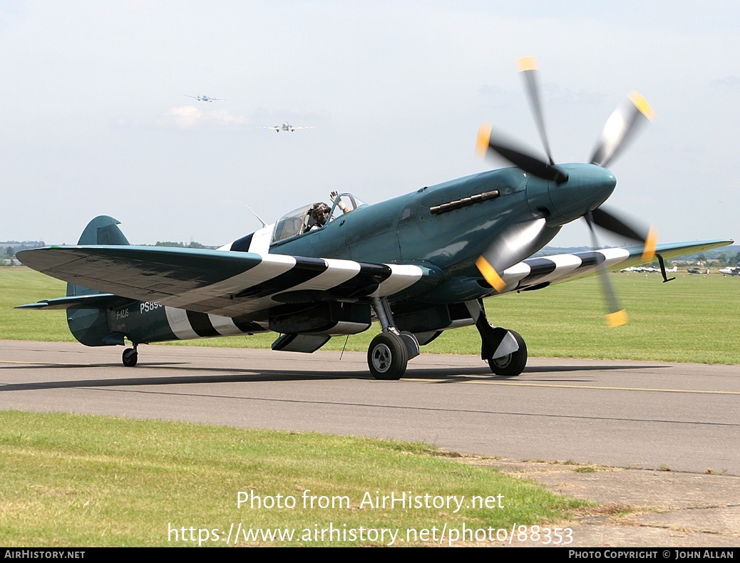 Aircraft Photo of F-AZJS / PS890 | Supermarine 389 Spitfire PR19 | UK - Air Force | AirHistory.net #88353