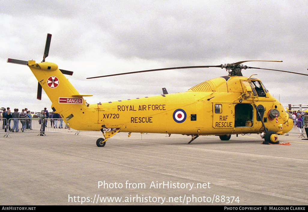 Aircraft Photo of XV720 | Westland WS-58 Wessex HC.2 | UK - Air Force | AirHistory.net #88374