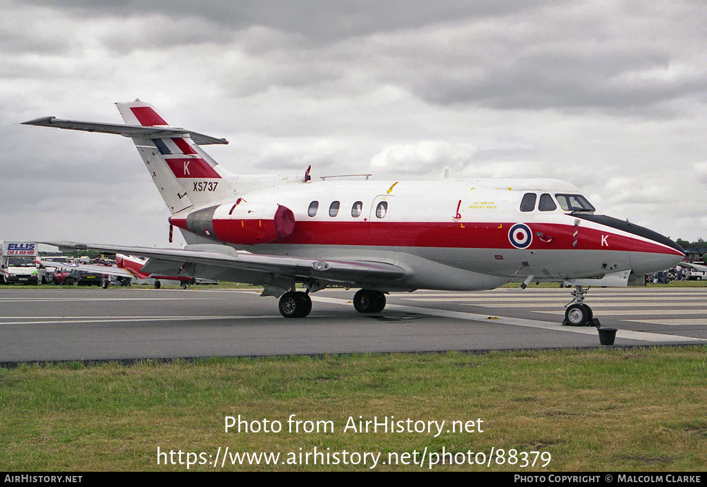 Aircraft Photo of XS737 | Hawker Siddeley HS-125-2 Dominie T1 | UK - Air Force | AirHistory.net #88379