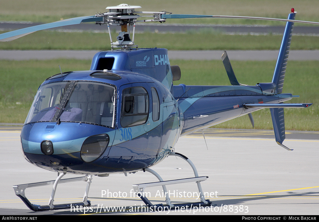 Aircraft Photo of D-HAIE | Aerospatiale AS-350B Ecureuil | AeroHeli International | AirHistory.net #88383