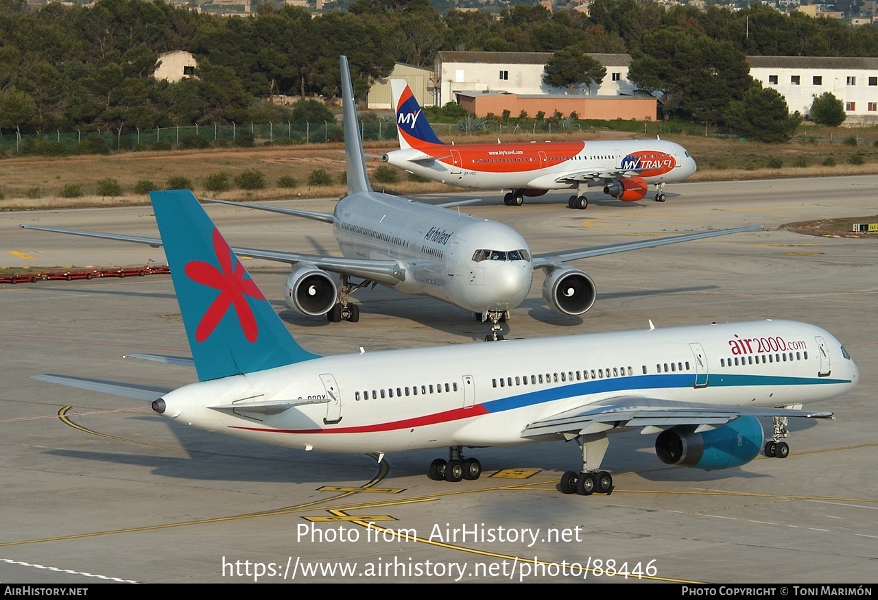 Aircraft Photo of G-OOOY | Boeing 757-28A | Air 2000 | AirHistory.net #88446