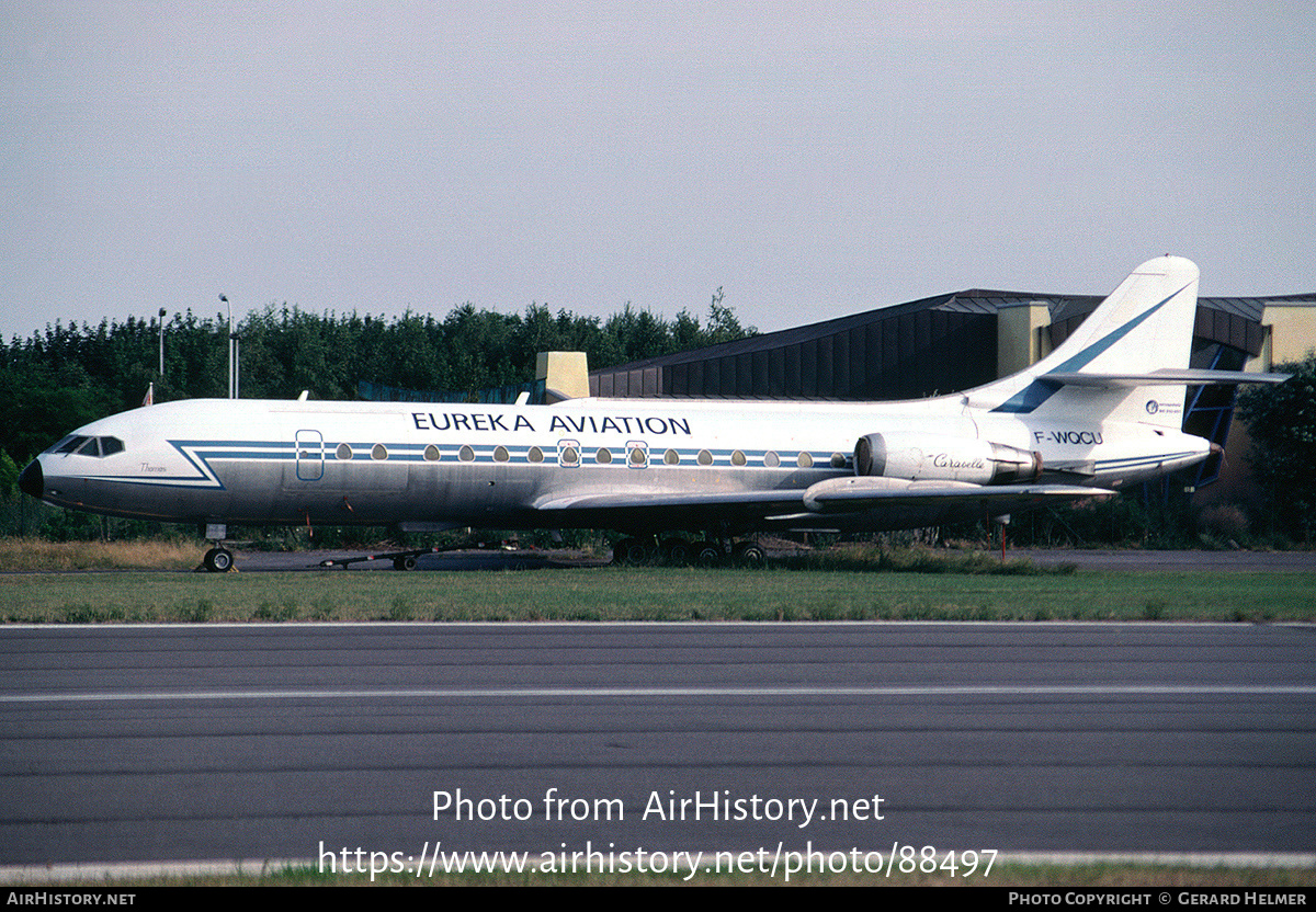 Aircraft Photo of F-WQCU | Sud SE-210 Caravelle 11R | Eureka Aviation | AirHistory.net #88497