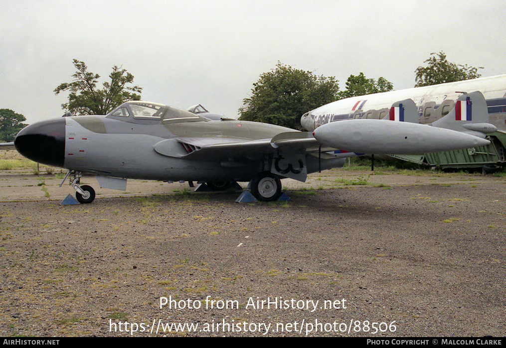 Aircraft Photo of WX853 | De Havilland D.H. 112 Venom NF3 | UK - Air Force | AirHistory.net #88506