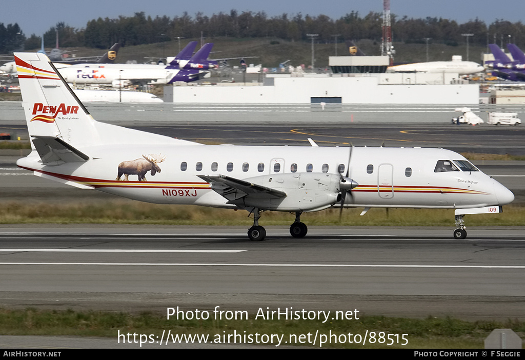 Aircraft Photo of N109XJ | Saab 340A | Peninsula Airways - PenAir | AirHistory.net #88515