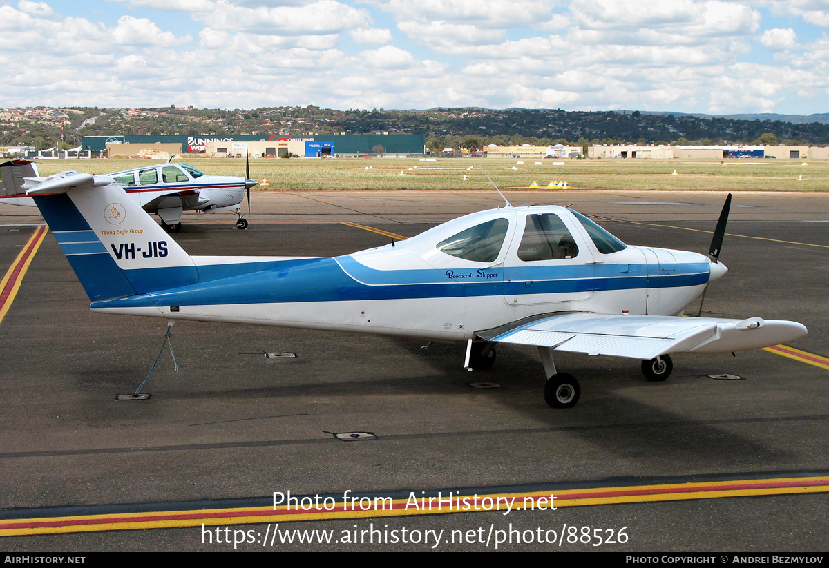 Aircraft Photo of VH-JIS | Beech 77 Skipper | Young Eagle Group | AirHistory.net #88526