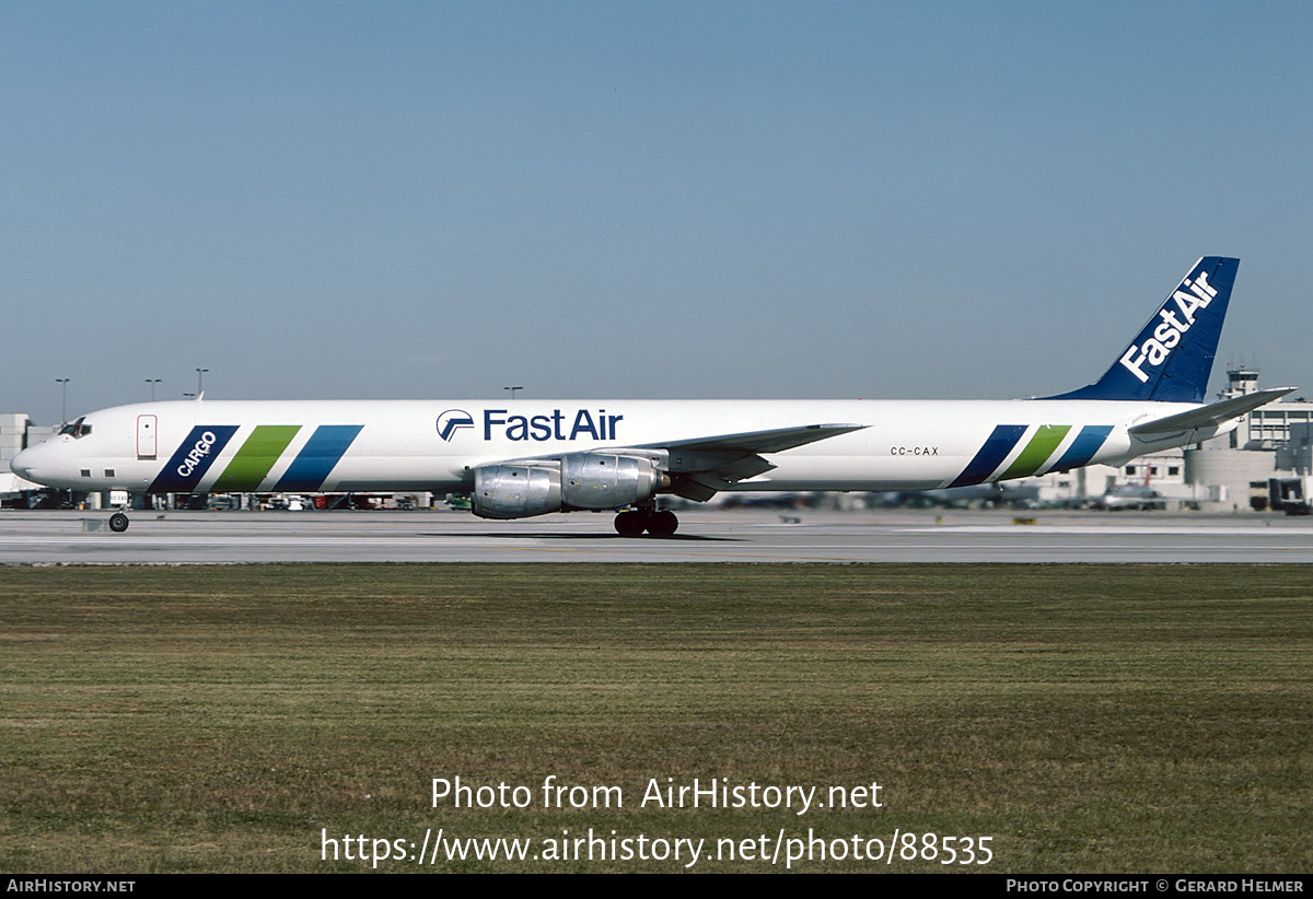 Aircraft Photo of CC-CAX | McDonnell Douglas DC-8-71(F) | Fast Air | AirHistory.net #88535