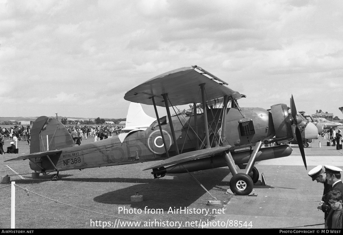 Aircraft Photo of NF389 | Fairey Swordfish Mk3 | UK - Navy | AirHistory.net #88544