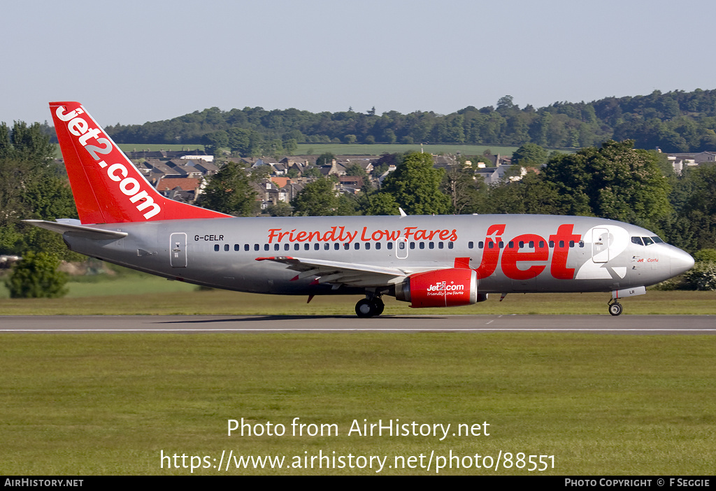 Aircraft Photo of G-CELR | Boeing 737-330(QC) | Jet2 | AirHistory.net #88551