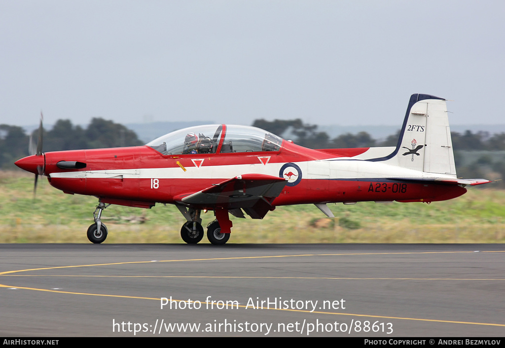 Aircraft Photo of A23-018 | Pilatus PC-9A | Australia - Air Force | AirHistory.net #88613