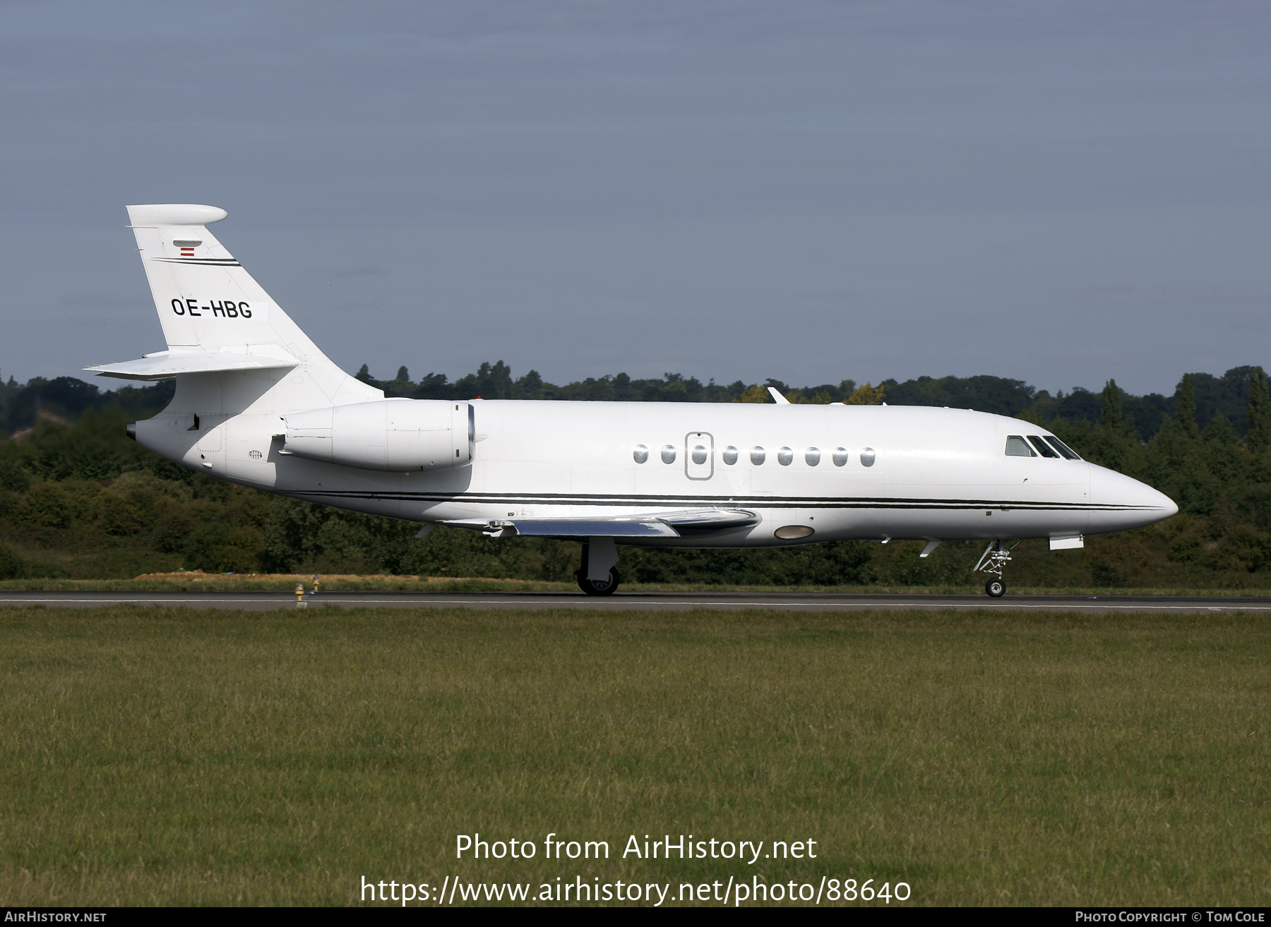 Aircraft Photo of OE-HBG | Dassault Falcon 2000 | AirHistory.net #88640