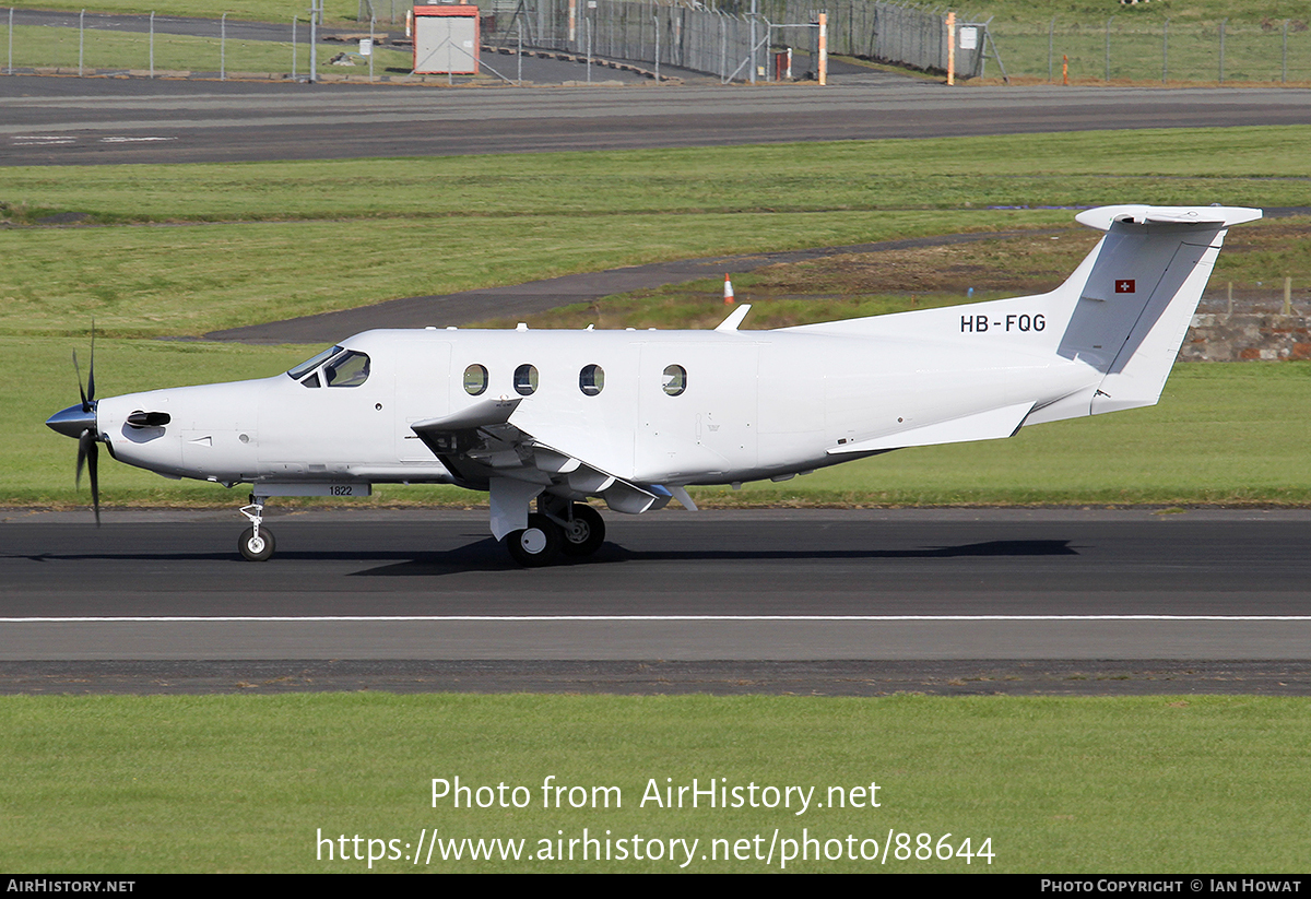 Aircraft Photo of HB-FQG | Pilatus PC-12NG (PC-12/47E) | AirHistory.net #88644