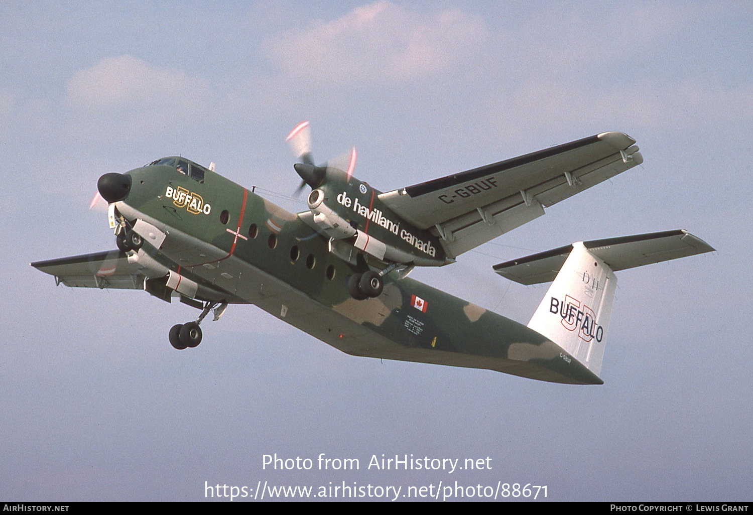 Aircraft Photo of C-GBUF | De Havilland Canada DHC-5D Buffalo | De Havilland Canada | AirHistory.net #88671