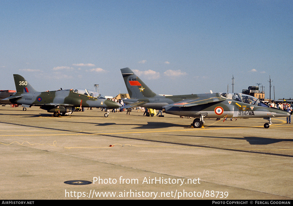 Aircraft Photo of E105 | Dassault-Dornier Alpha Jet E | France - Air Force | AirHistory.net #88739