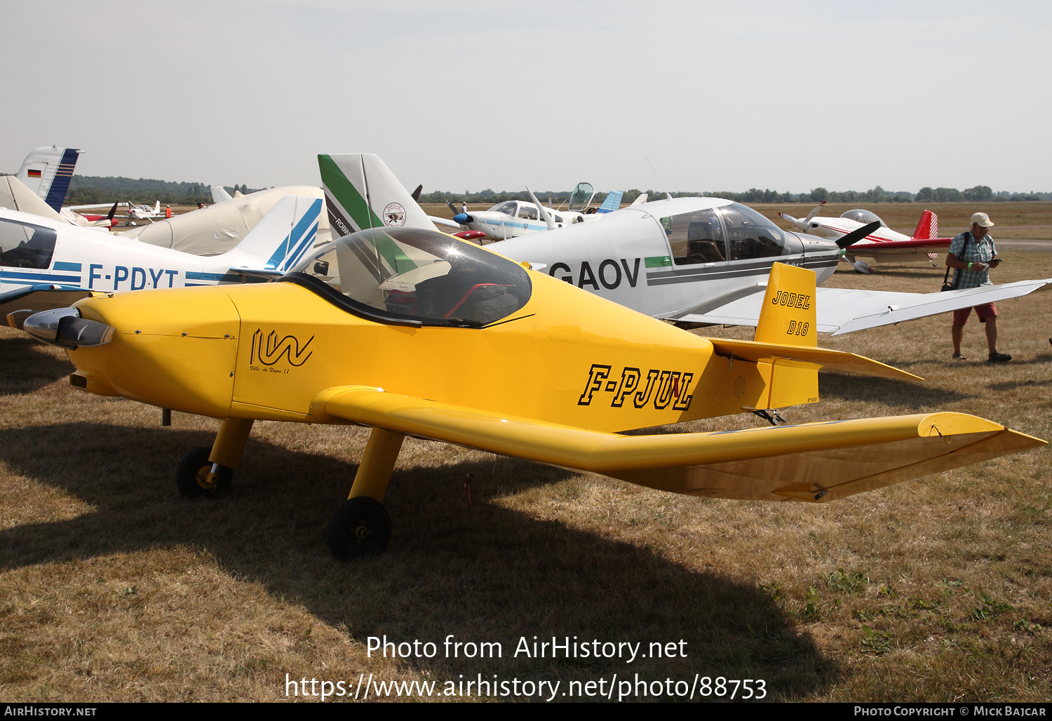 Aircraft Photo of F-PJUL | Jodel D-18 | AirHistory.net #88753