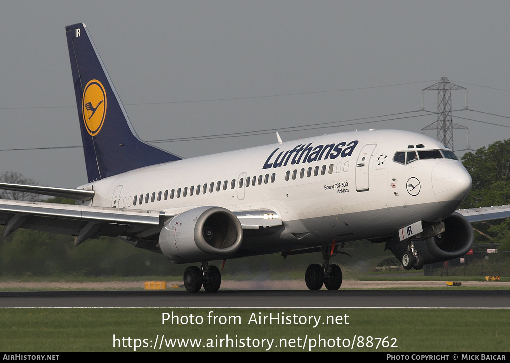 Aircraft Photo of D-ABIR | Boeing 737-530 | Lufthansa | AirHistory.net #88762