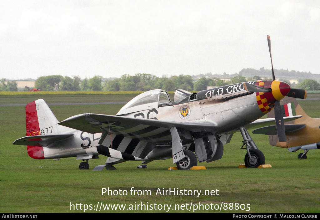 Aircraft Photo of N167F / 473877 | North American P-51D Mustang | Scandinavian Historic Flight | USA - Air Force | AirHistory.net #88805