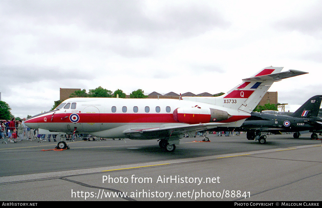 Aircraft Photo of XS733 | Hawker Siddeley HS-125-2 Dominie T1 | UK - Air Force | AirHistory.net #88841