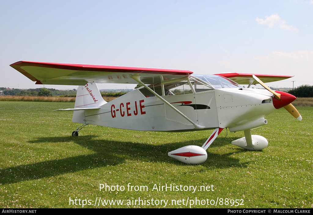 Aircraft Photo of G-CEJE | Wittman W-10 Tailwind | AirHistory.net #88952