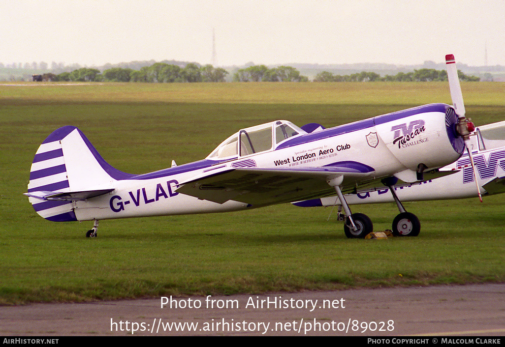 Aircraft Photo of G-VLAD | Yakovlev Yak-50 | West London Aero Club | AirHistory.net #89028