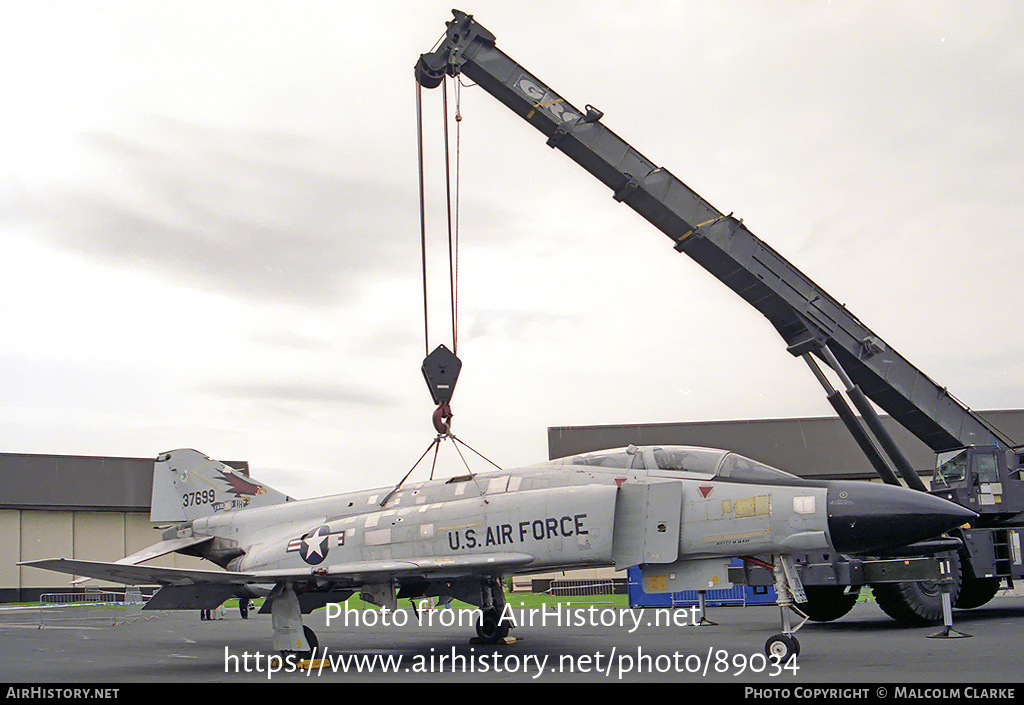 Aircraft Photo of 63-7699 / 37699 | McDonnell F-4C Phantom II | USA - Air Force | AirHistory.net #89034