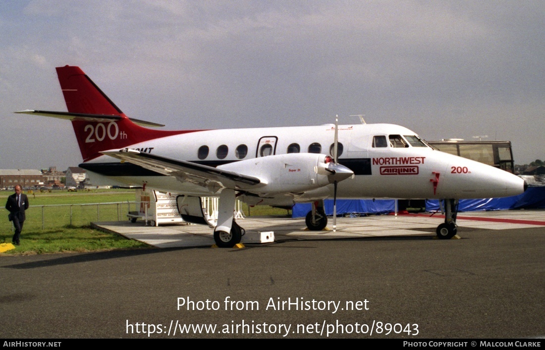 Aircraft Photo of N370MT | British Aerospace BAe-3201 Jetstream Super 31 | Northwest Airlink | AirHistory.net #89043