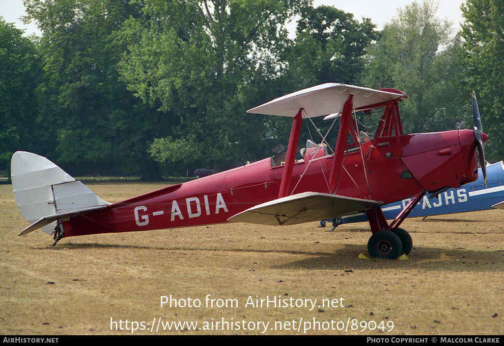 Aircraft Photo of G-ADIA | De Havilland D.H. 82A Tiger Moth II | AirHistory.net #89049