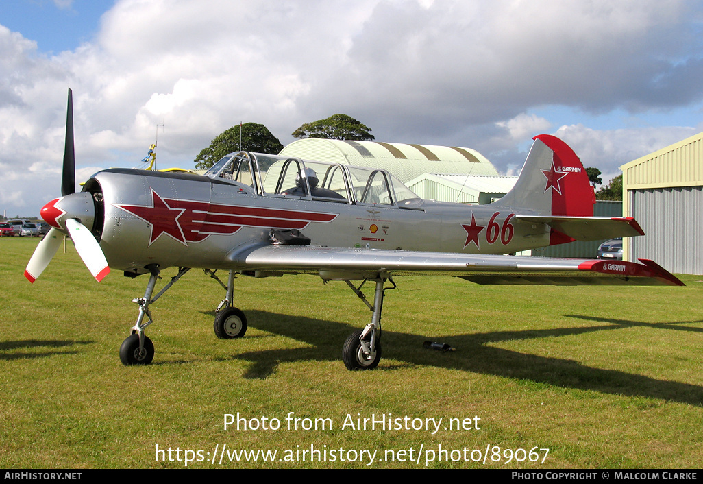 Aircraft Photo of G-YAKN | Yakovlev Yak-52 | AirHistory.net #89067