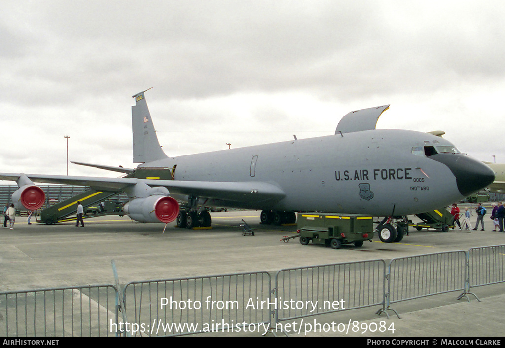 Aircraft Photo of 58-0005 / 80005 | Boeing KC-135E Stratotanker | USA - Air Force | AirHistory.net #89084