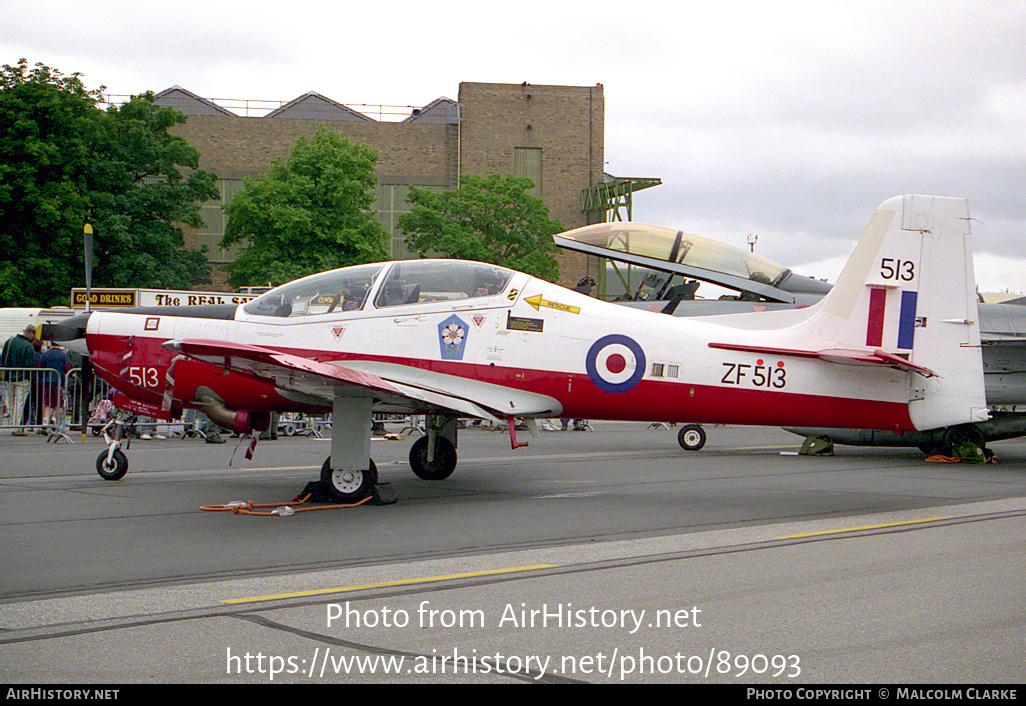 Aircraft Photo of ZF513 | Short S-312 Tucano T1 | UK - Air Force | AirHistory.net #89093