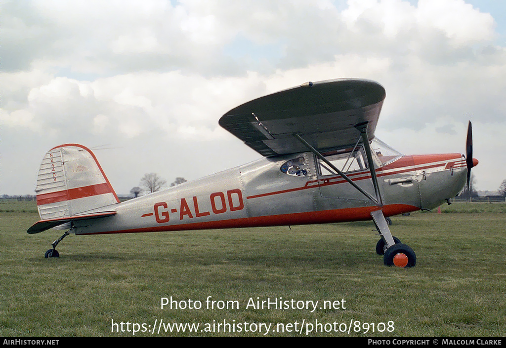 Aircraft Photo of G-ALOD / N2440V | Cessna 140 | AirHistory.net #89108